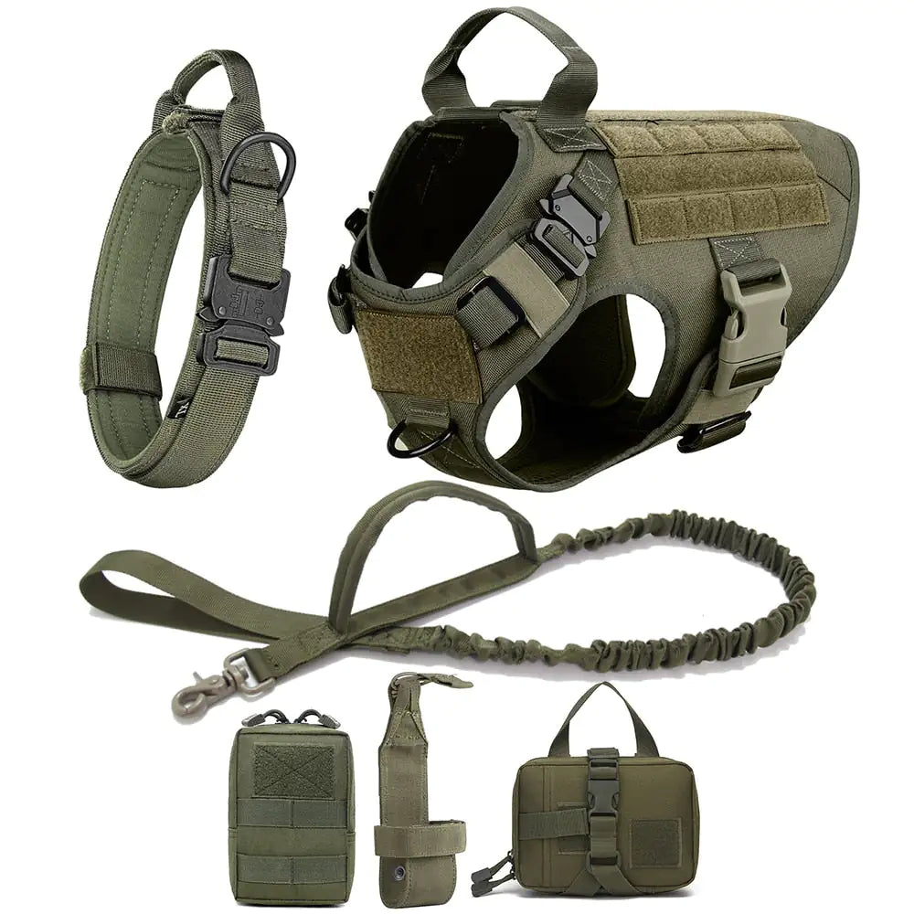 Tactical No-Pull Quick Release Harness